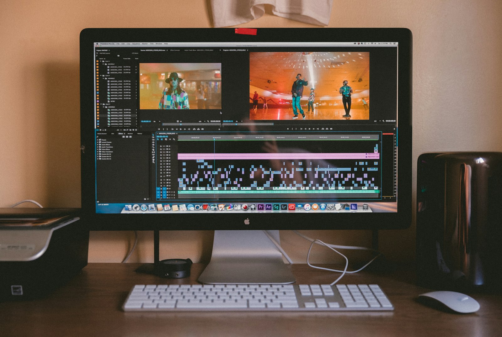 Creative editing workspace — illustrative Unsplash photograph